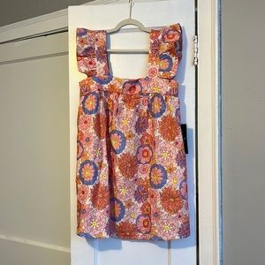 NWT TuckernuckxCameran Eubanks Wimberly Folly Floral Hazel Flutter Sleeve Dress